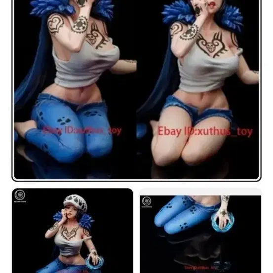 [BUNJANG] One Piece Trafalgar Law Female Version Resin Figure / 원피스 트라팔가 로우 여성화 레진피규어