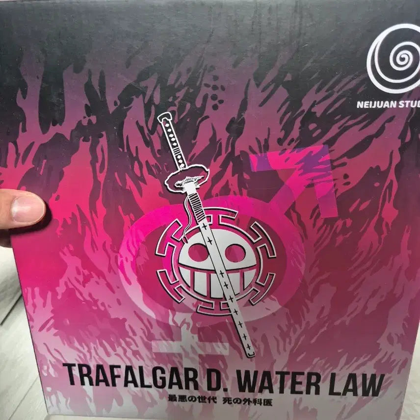 [BUNJANG] One Piece Trafalgar Law Female Version Resin Figure / 원피스 트라팔가 로우 여성화 레진피규어
