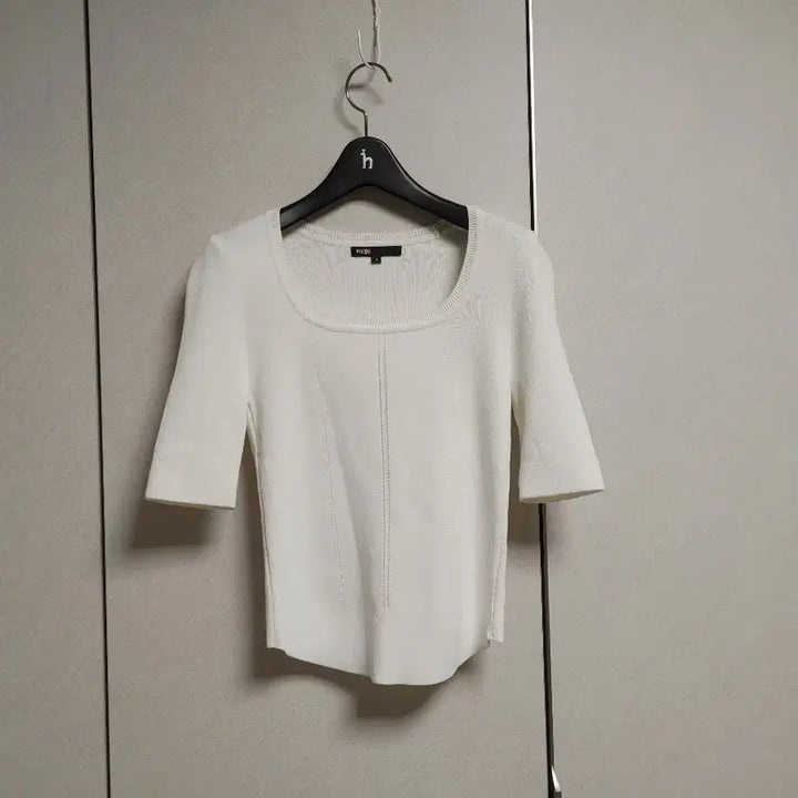 [BUNJANG] Maje Square Neck Summer Knit Top / 마쥬 스퀘어넥 여름니트