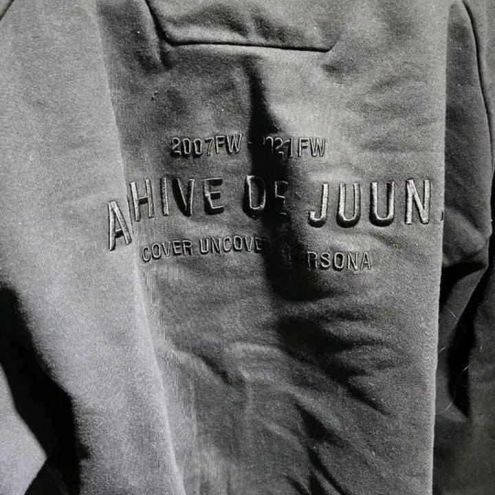 [BUNJANG] Juun.J Archive Black Sweatshirt / 준지 아카이브 맨투맨