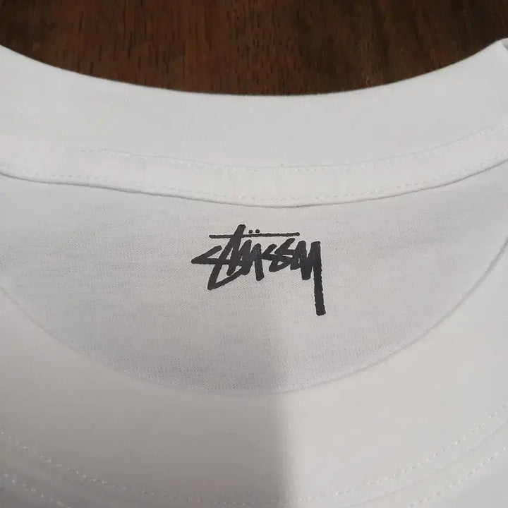 [BUNJANG] Stussy X Nike Collaboration White T-shirt / 스투시 X 나이키 콜라보 반팔 티셔츠 화이트