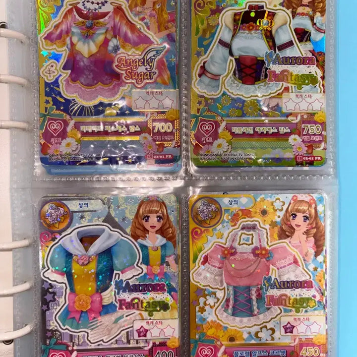 [BUNJANG] Aikatsu/Aikatsu Stars Binder Book + Cards Bundle Set / !!가격제안 환영)아이카츠/아이엠스타 바인더북+카드 133장(프레 많음)