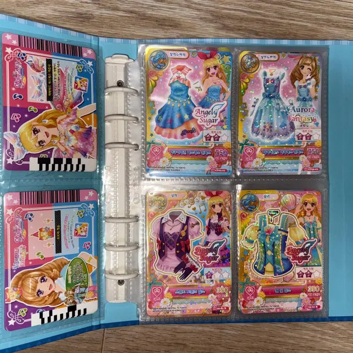 [BUNJANG] Aikatsu/Aikatsu Stars Binder Book + Cards Bundle Set / !!가격제안 환영)아이카츠/아이엠스타 바인더북+카드 133장(프레 많음)