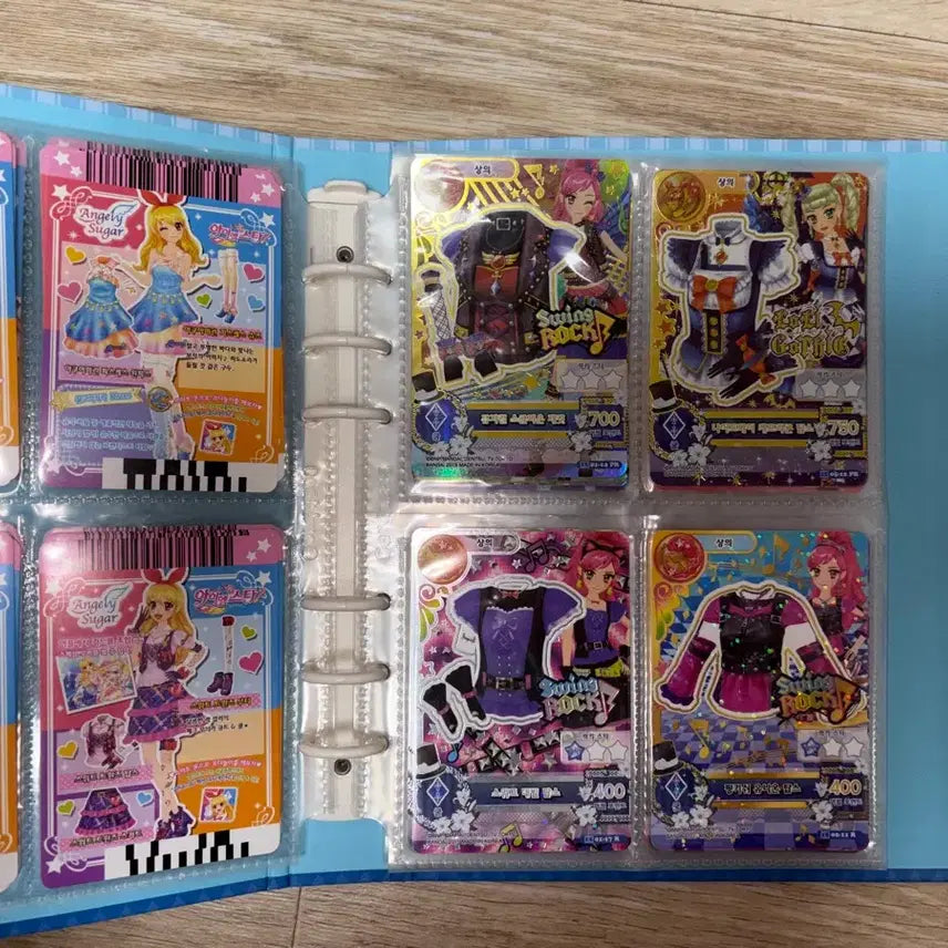 [BUNJANG] Aikatsu/Aikatsu Stars Binder Book + Cards Bundle Set / !!가격제안 환영)아이카츠/아이엠스타 바인더북+카드 133장(프레 많음)