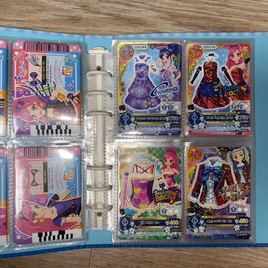 [BUNJANG] Aikatsu/Aikatsu Stars Binder Book + Cards Bundle Set / !!가격제안 환영)아이카츠/아이엠스타 바인더북+카드 133장(프레 많음)