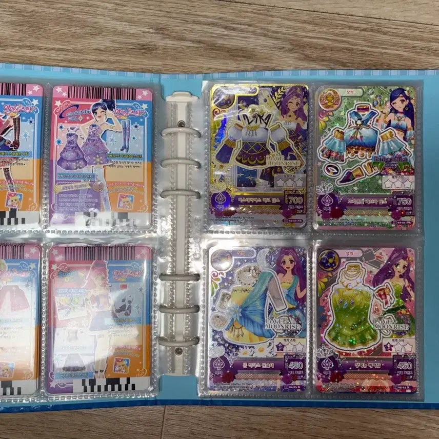 [BUNJANG] Aikatsu/Aikatsu Stars Binder Book + Cards Bundle Set / !!가격제안 환영)아이카츠/아이엠스타 바인더북+카드 133장(프레 많음)
