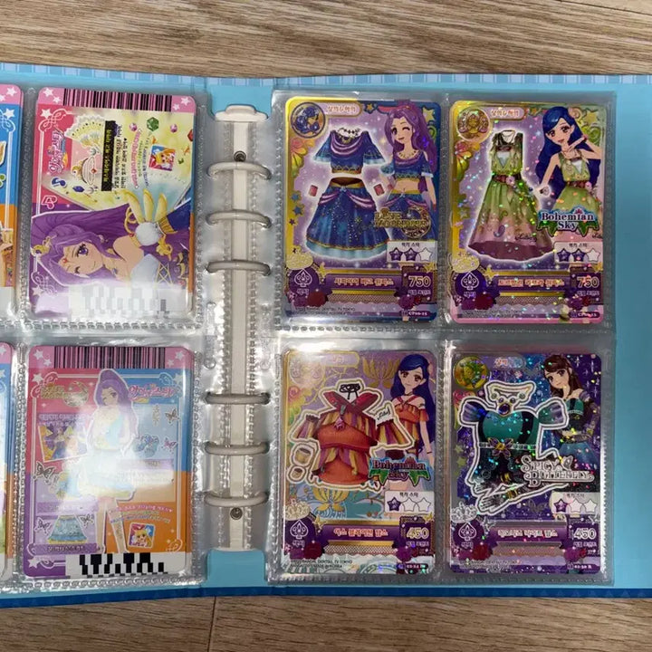 [BUNJANG] Aikatsu/Aikatsu Stars Binder Book + Cards Bundle Set / !!가격제안 환영)아이카츠/아이엠스타 바인더북+카드 133장(프레 많음)