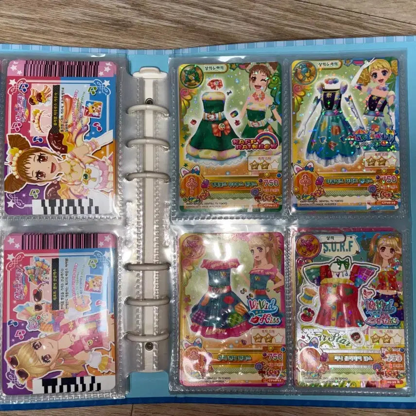 [BUNJANG] Aikatsu/Aikatsu Stars Binder Book + Cards Bundle Set / !!가격제안 환영)아이카츠/아이엠스타 바인더북+카드 133장(프레 많음)