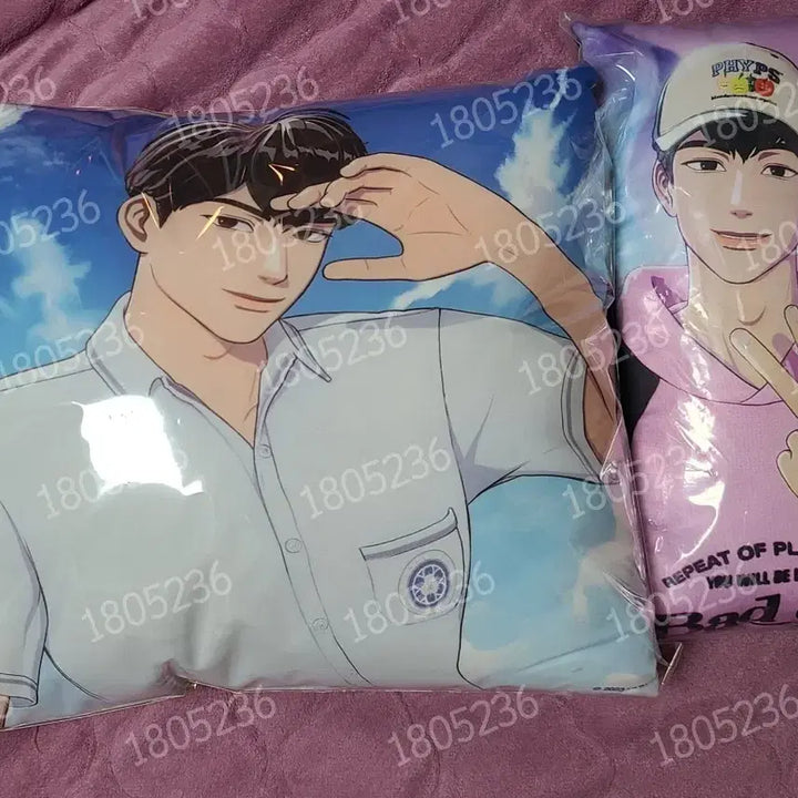 [BUNJANG] PLAVE Hamin WhyWhyWhy Cushion &amp; Malrang Cushion Bundle Set / 택포7.0) 플레이브 하민 왜요왜요왜 쿠션 말랑쿠션 2종 일괄