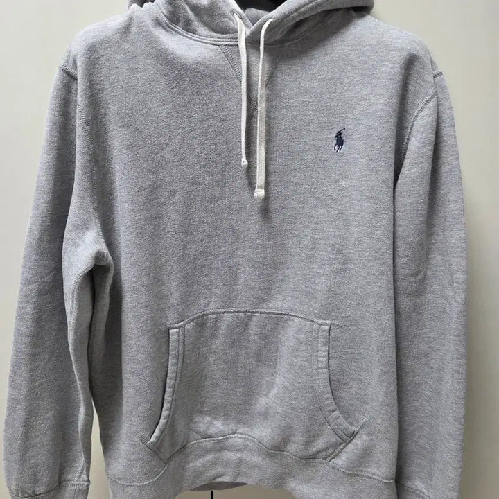 [BUNJANG] Polo Ralph Lauren Grey Hoodie (Size L / 100-105) / 정품 폴로랄프로렌 그레이 후드티 약기모 L(100~105)사이즈 판매
