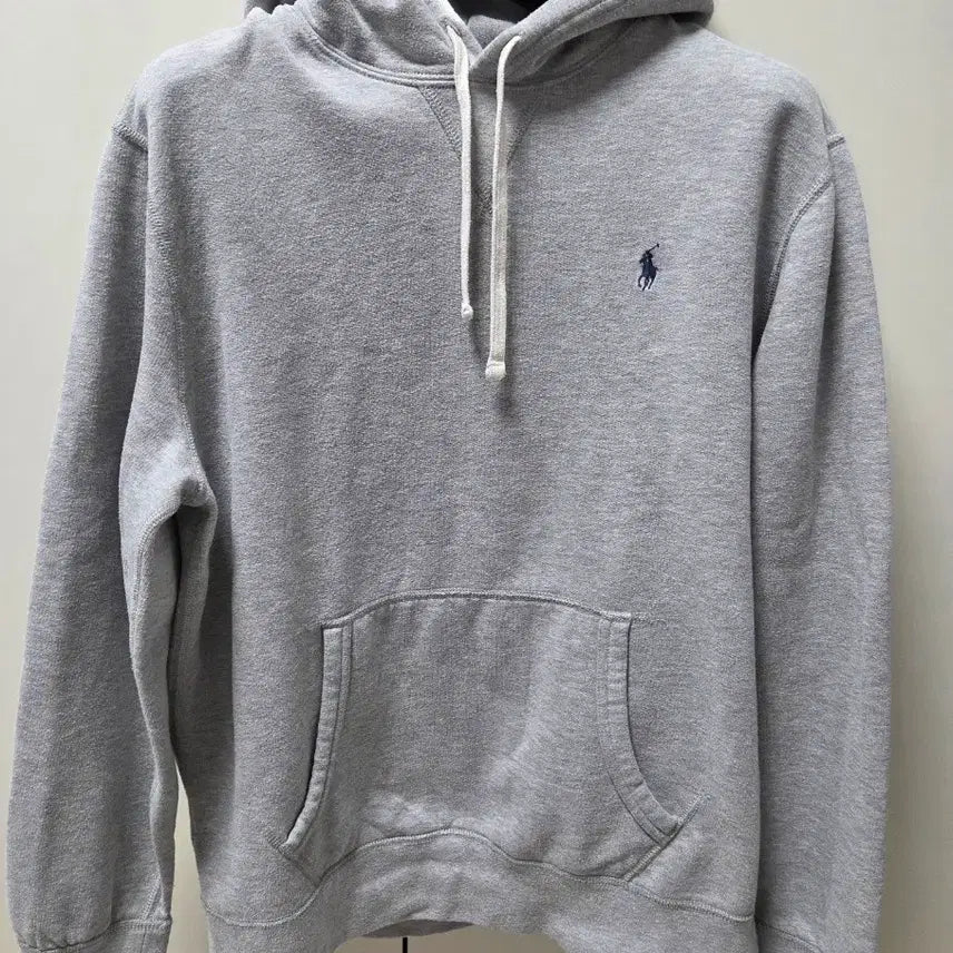 [BUNJANG] Polo Ralph Lauren Grey Hoodie (Size L / 100-105) / 정품 폴로랄프로렌 그레이 후드티 약기모 L(100~105)사이즈 판매