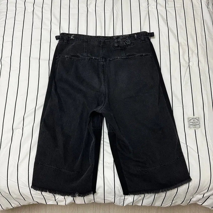 [BUNJANG] Poliloop Rebuild 6-Cut Denim Shorts / 폴리테루 리빌드 6컷 데님 반바지(3)