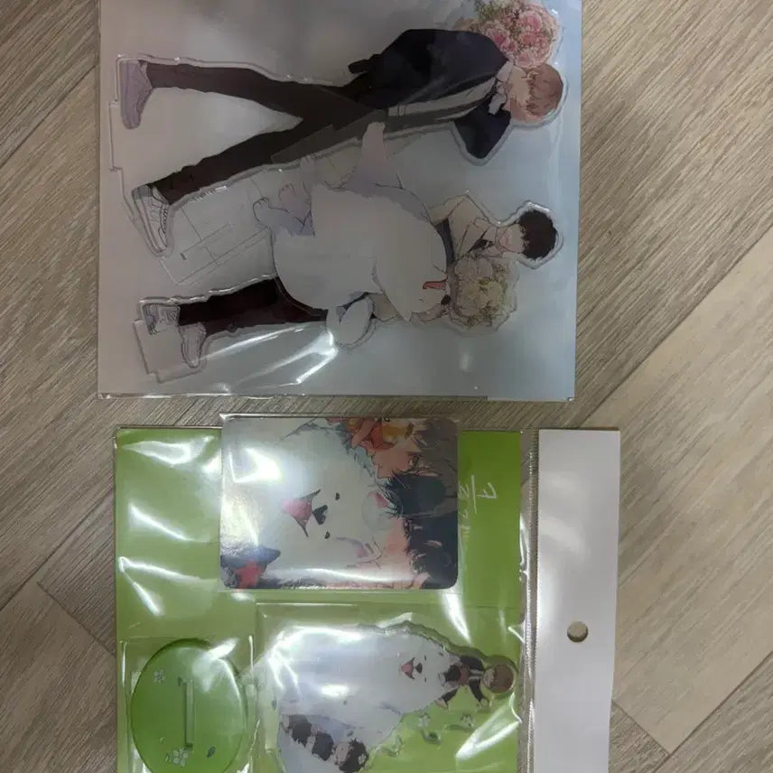 [BUNJANG] Cloud Mofun Acrylic Stand &amp; Cotton Candy Bundle Set / 클라우드 모펀 아크릴스탠드 솜사탕세트 일괄