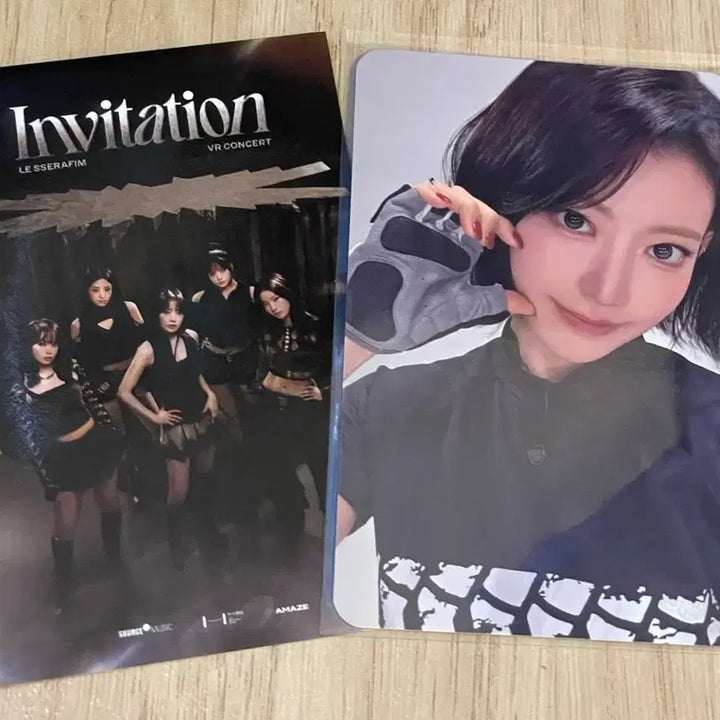 [BUNJANG] LE SSERAFIM Sakura POB Photocard / 르세라핌 vr콘서트 포토카드 특전 사쿠라