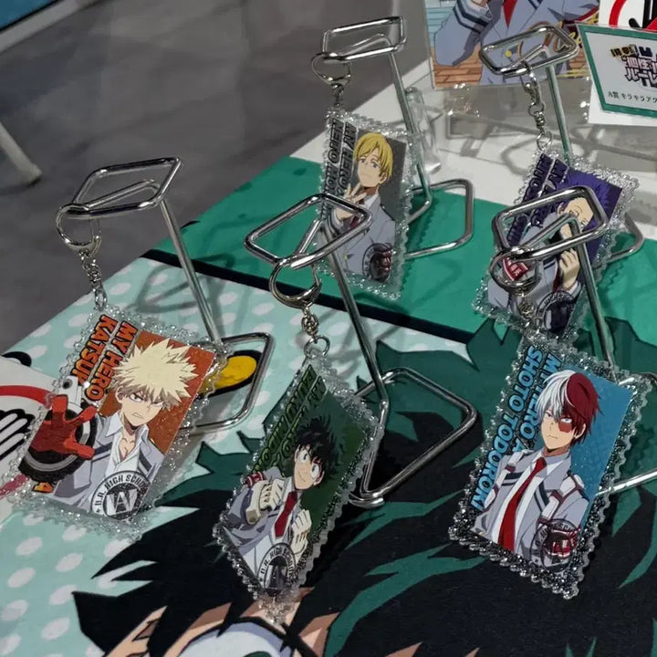 [BUNJANG] My Hero Academia Bakugo Keyring U.A. Open School / 히로아카 바쿠고 키링 유에이 오픈스쿨