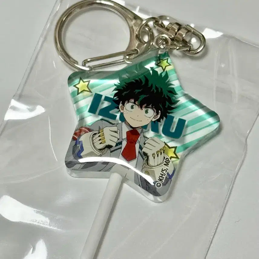 [BUNJANG] My Hero Academia Midoriya Izuku Deku Star Candy Keyring / 히로아카 미도리야 이즈쿠 데쿠 별 별사랑 키링