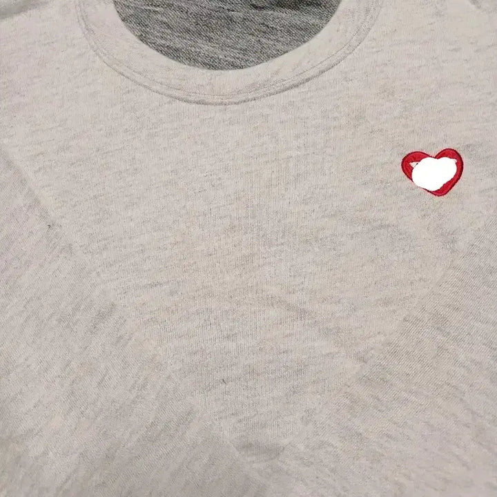 [SOLD OUT] 꼼데  회색 맨투맨 티셔츠