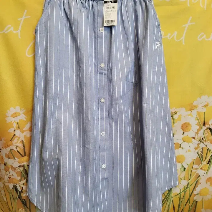 [BUNJANG] FILA Stripe Long Skirt / 미사용/휠라 스트라이프 롱 스커트25년상품 택가55000 S