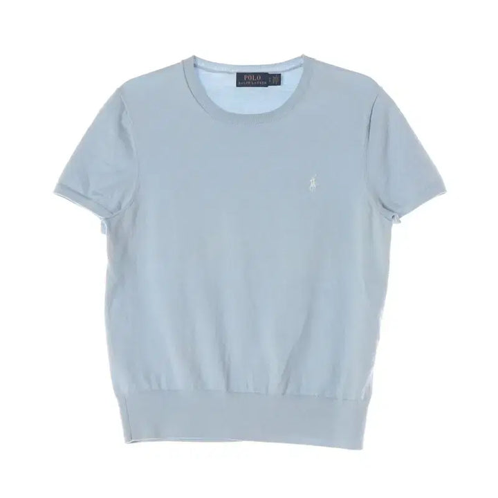 [BUNJANG] Polo Ralph Lauren Light Blue Short Sleeve Knit Top S / 폴로 랄프로렌 라이트블루 반팔 니트 S