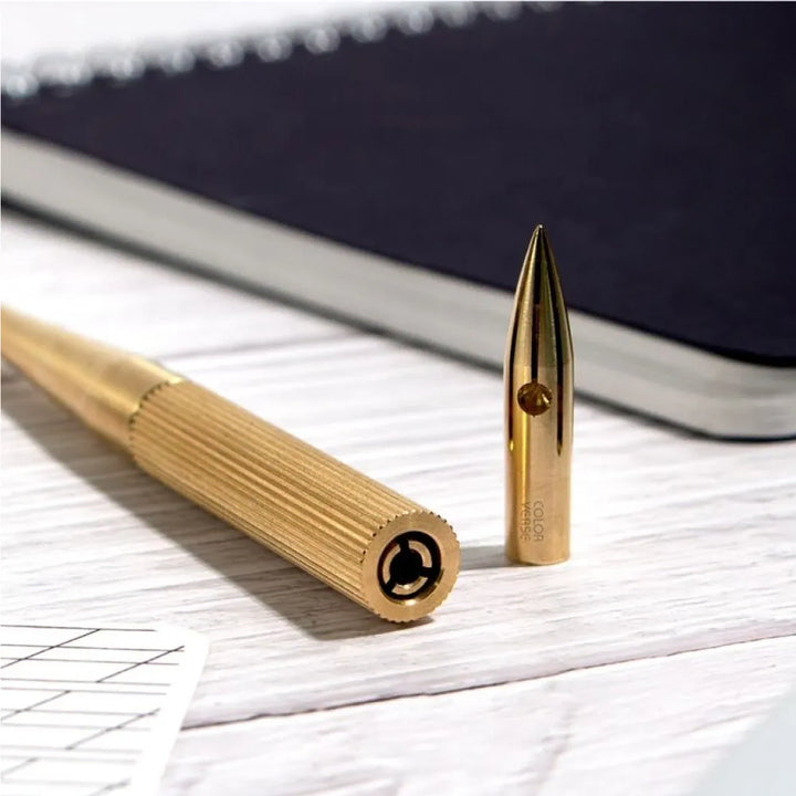 [BUNJANG] Calabash Shuttle Brass Dip Pen Nib + Pen Holder (S) Set / 칼라버스 셔틀 황동 딥펜 닙 + 펜대(S) 세트 (카키모리 딥펜 유사품)