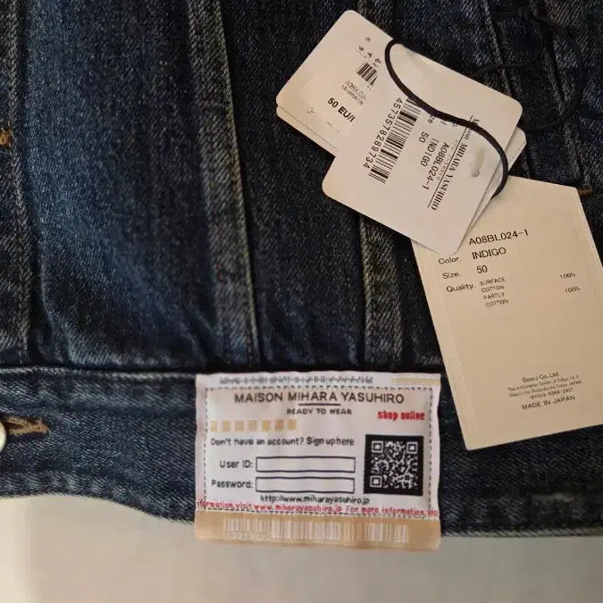 [BUNJANG] Mihara Yasuhiro Denim Set-up / 미하라 야스히로 데님 셋업