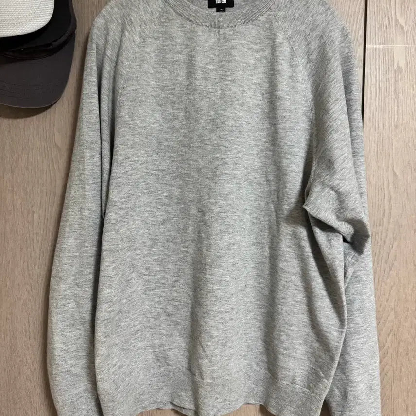 [BUNJANG] Uniqlo Washable Crewneck Sweater / m]유니클로 워셔블 크루넥 스웨터 맨투맨