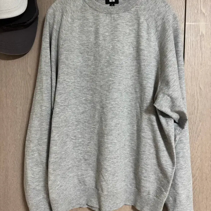 [BUNJANG] Uniqlo Washable Crewneck Sweater / m]유니클로 워셔블 크루넥 스웨터 맨투맨