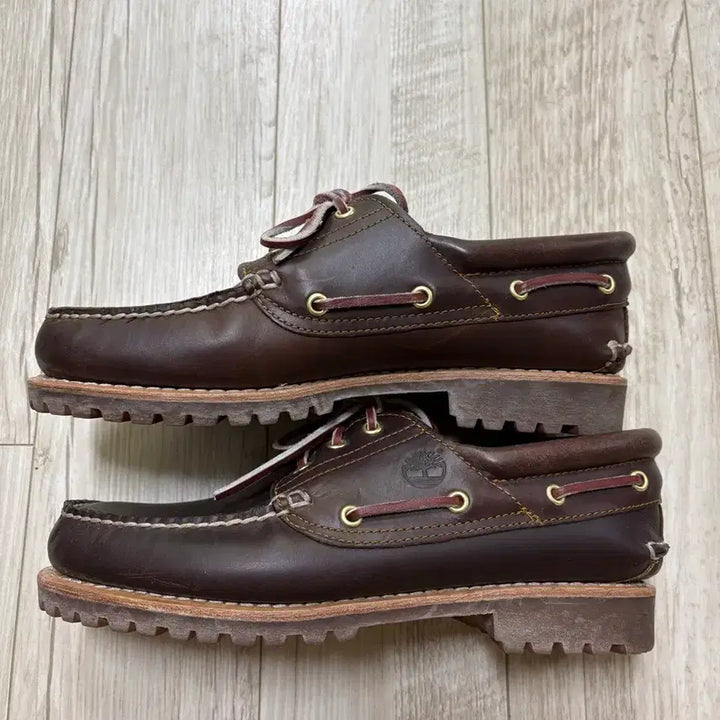 [SOLD OUT] 팀버랜드 3아이 보트슈즈 브라운 270