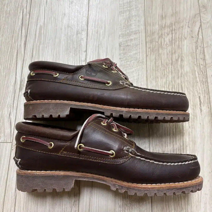 [SOLD OUT] 팀버랜드 3아이 보트슈즈 브라운 270