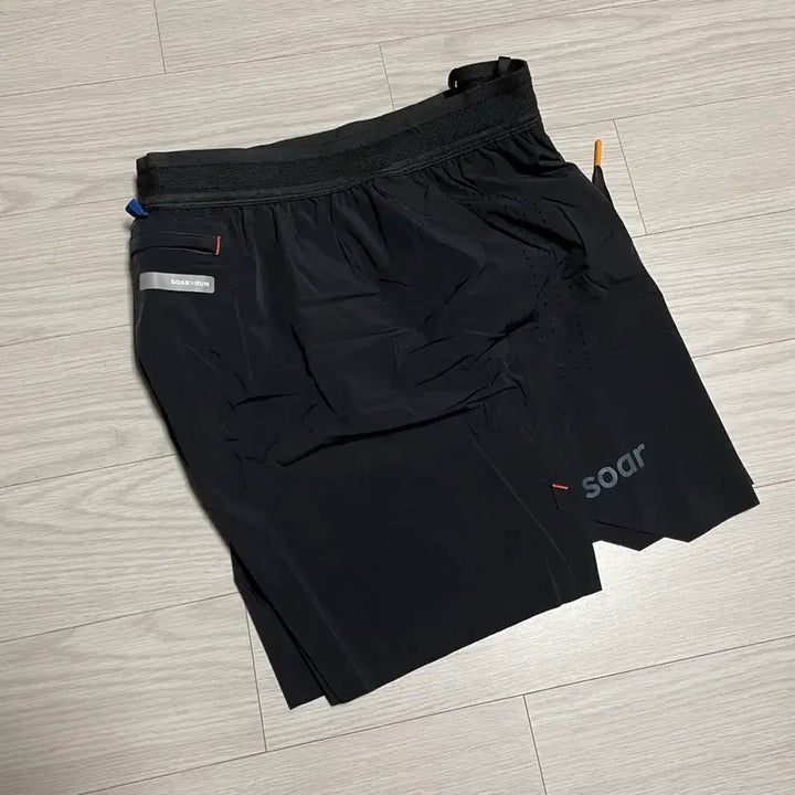 [BUNJANG] Soar Running Shorts 5.0 Inch Black (Internal Briefs) - Size M / soar 소어 러닝 쇼츠 5.0인치 블랙 M (이너 브리프)