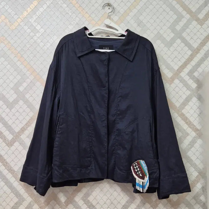 [BUNJANG] TIME Mahon Blend Beaded Jacket / TIME  마혼방 비즈자켓