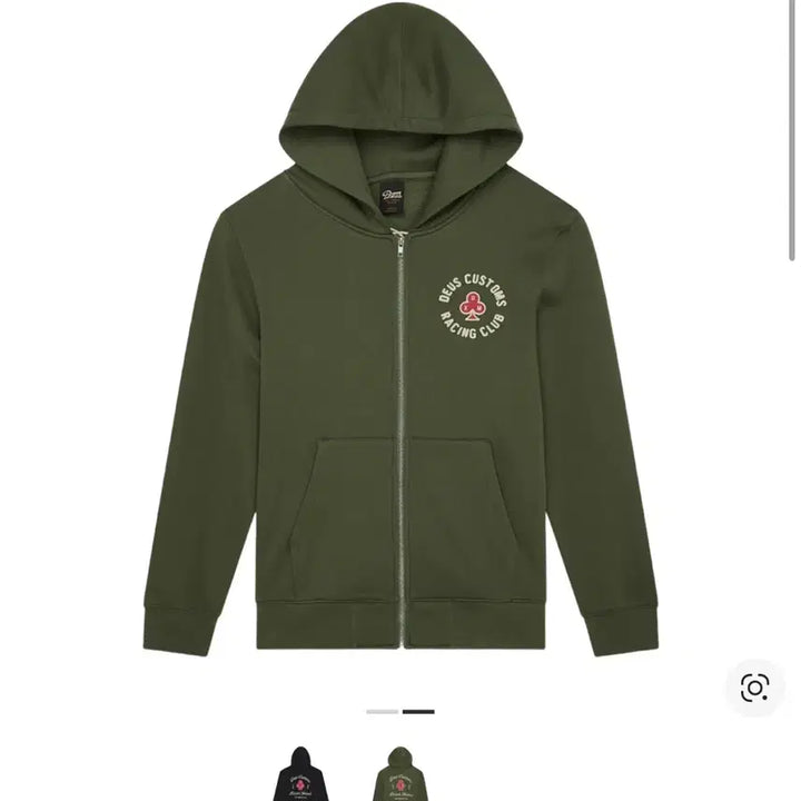 [BUNJANG] Deus Ex Machina Hooded Zip-Up Jacket (M) / 데우스 후드집업 m