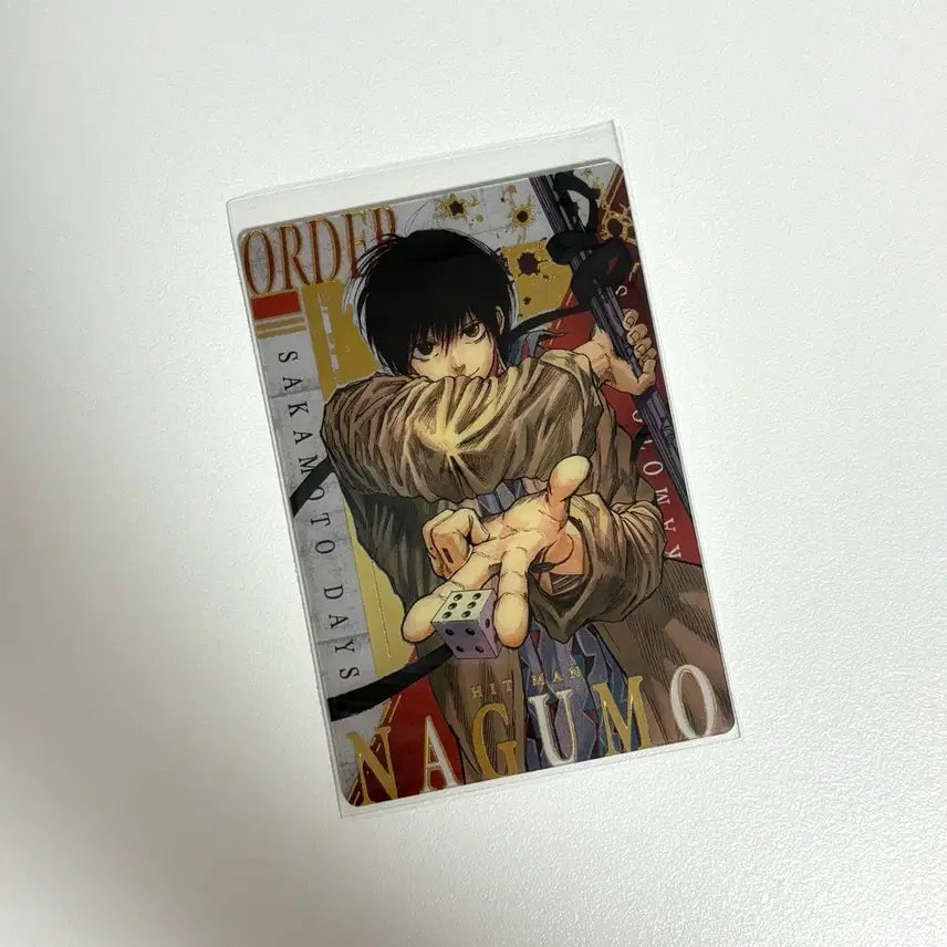 [BUNJANG] Sakamoto Days Yoichi Nagumo Rare Card / 사카모토데이즈 나구모 요이치 웨하스 레어 카드 사카데이 포카 나츠키 가쿠