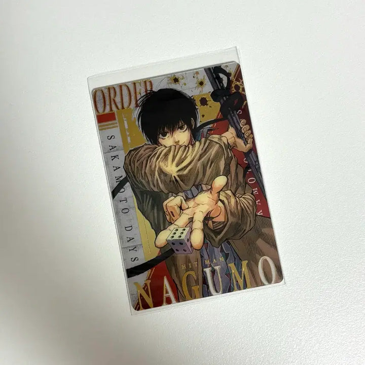 [BUNJANG] Sakamoto Days Yoichi Nagumo Rare Card / 사카모토데이즈 나구모 요이치 웨하스 레어 카드 사카데이 포카 나츠키 가쿠