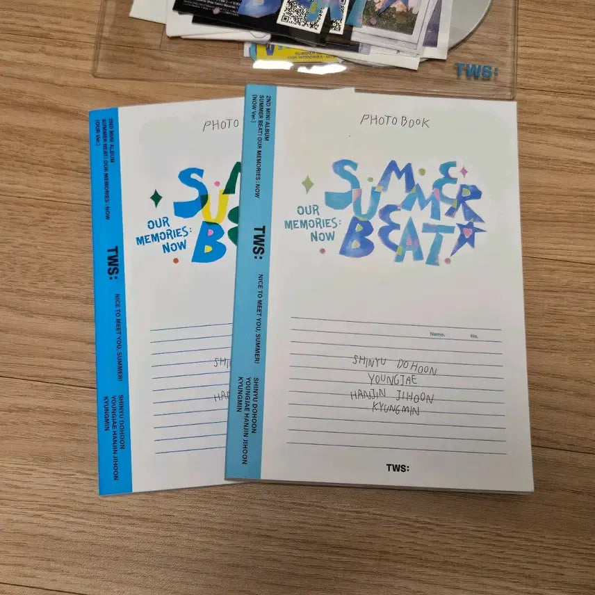 [BUNJANG] TWS SPARKLING BLUE Album + Summer Beat Photobook / TWS SPARKLING BLUE 앨범 + 썸머비트 포토북