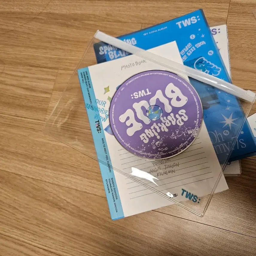 [BUNJANG] TWS SPARKLING BLUE Album + Summer Beat Photobook / TWS SPARKLING BLUE 앨범 + 썸머비트 포토북