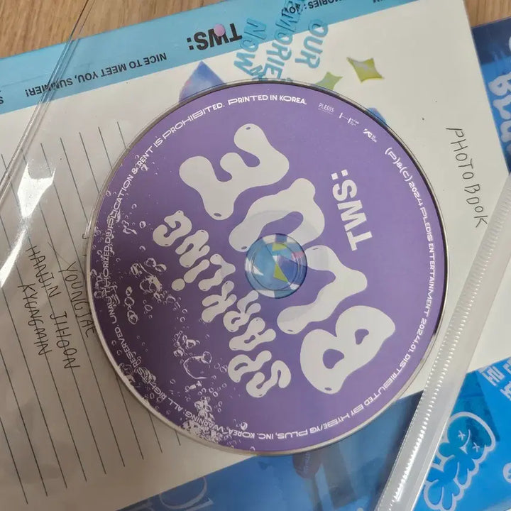 [BUNJANG] TWS SPARKLING BLUE Album + Summer Beat Photobook / TWS SPARKLING BLUE 앨범 + 썸머비트 포토북
