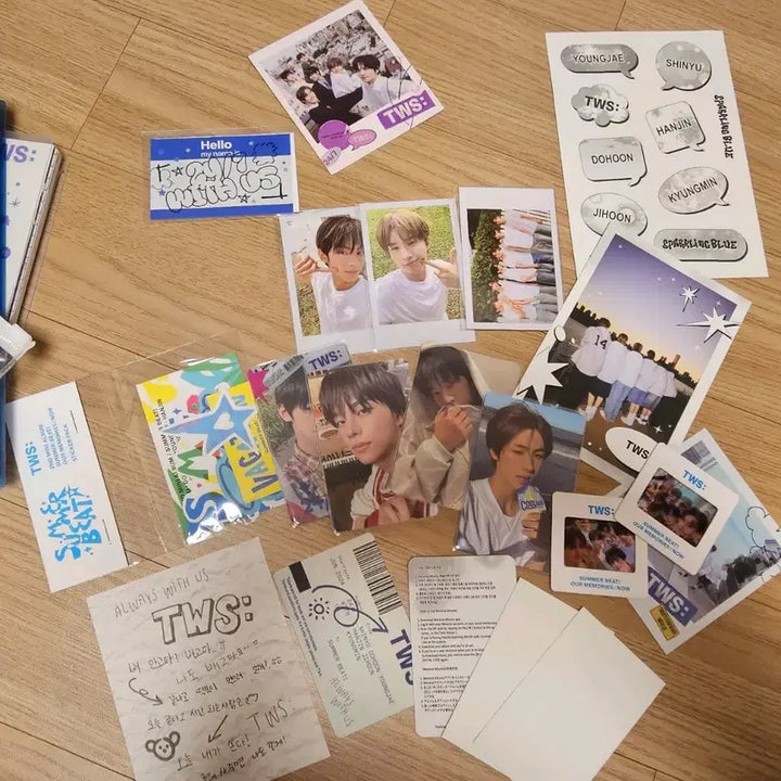 [BUNJANG] TWS SPARKLING BLUE Album + Summer Beat Photobook / TWS SPARKLING BLUE 앨범 + 썸머비트 포토북