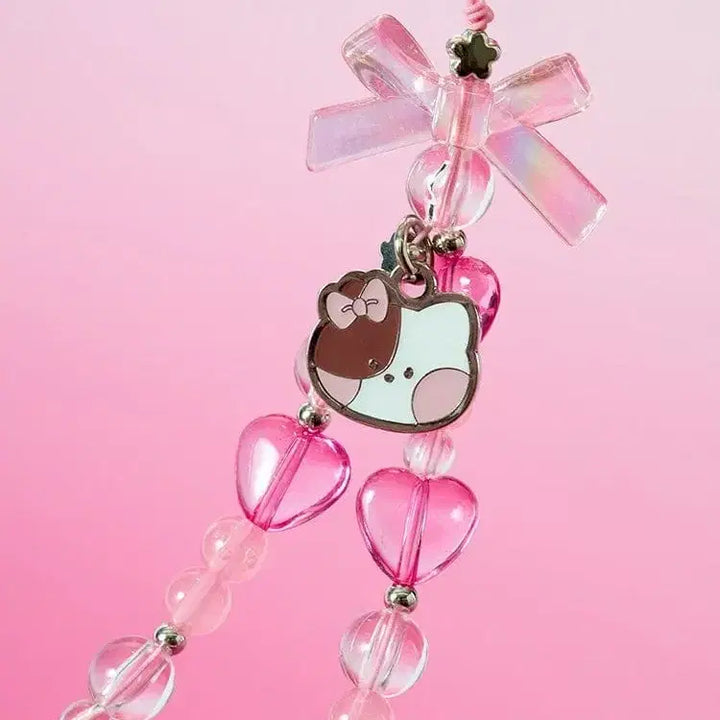 [BUNJANG] LINE FRIENDS Minini Catnini Jennini Phone Strap Keychain / 라인프렌즈 미니니 캣니니 제니니 폰스트랩 키링