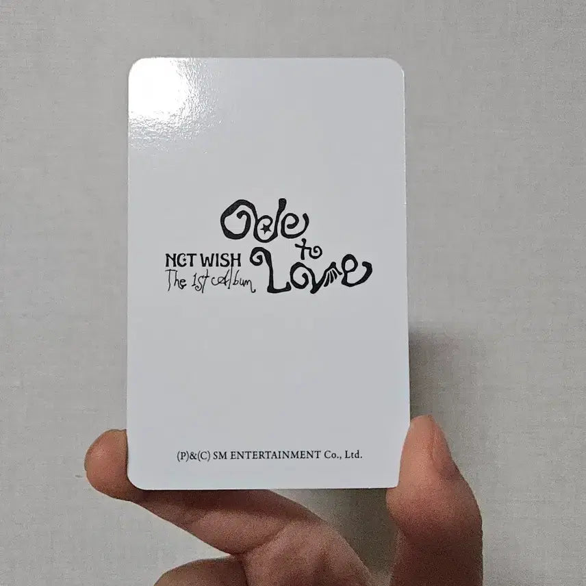 [SOLD OUT] 엔시티위시 초회한정반 티티 유우시 포카