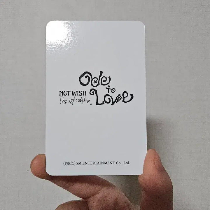 [SOLD OUT] 엔시티위시 초회한정반 티티 유우시 포카