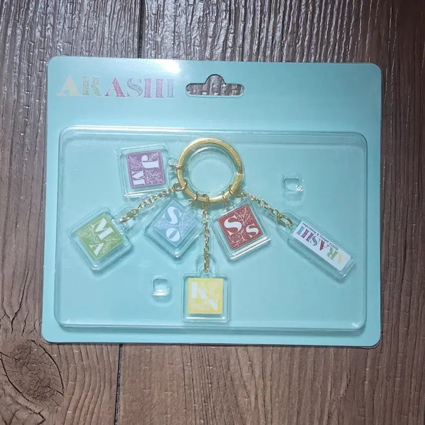 [BUNJANG] Arashi Acrylic Key Chain / 아라시(ARASHI) 전시회 굿즈 3. 아크릴 키체인 (미개봉)