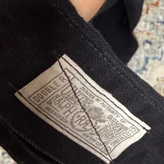 [BUNJANG] RRL Black Denim Jacket XL / RRL 블랙 데님 자켓 xl