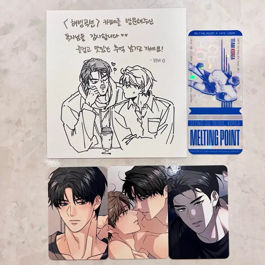 [BUNJANG] Lee Rebom Haebing Goksun POB Bundle Set / 해빙곡선 레봄 방문 구매 특전 일괄 양도