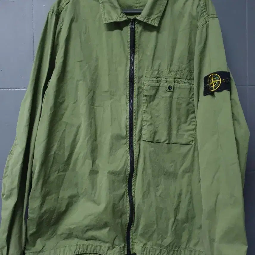 [BUNJANG] Stone Island 22SS Supima Cotton Overshirt XL / XL 스톤아일랜드22ss 수피마 코튼 오버셔츠 XL