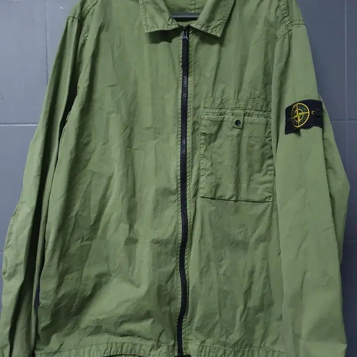 [BUNJANG] Stone Island 22SS Supima Cotton Overshirt XL / XL 스톤아일랜드22ss 수피마 코튼 오버셔츠 XL