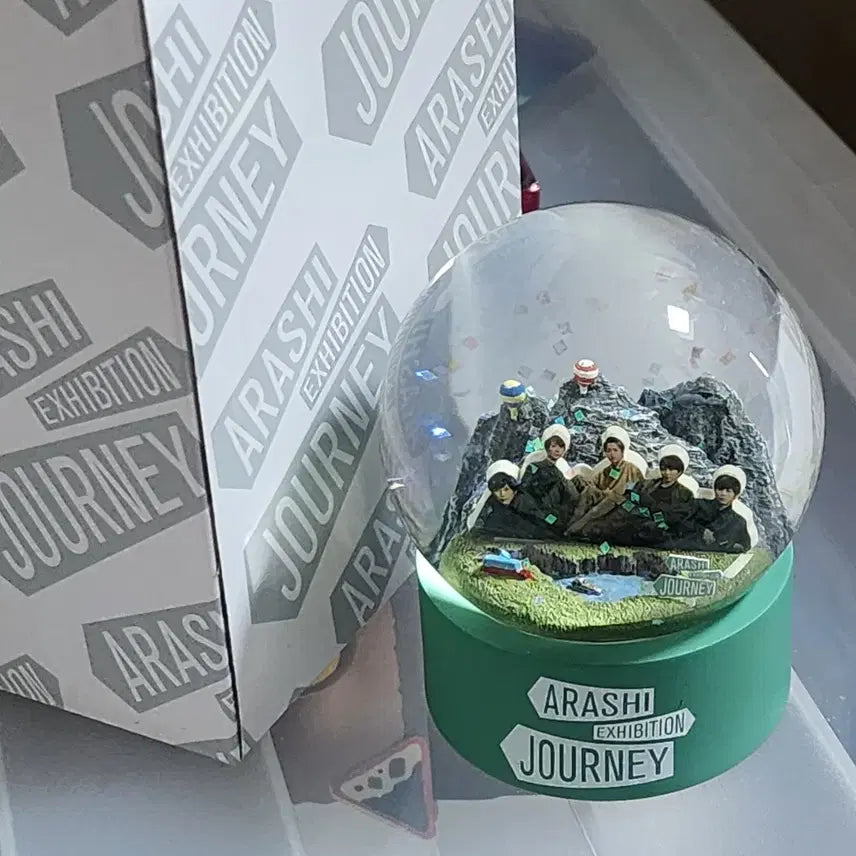 [BUNJANG] ARASHI Snow Globe (Unused) / 아라시(ARASHI) 전시회 굿즈 2. 스노우 볼 (미사용)