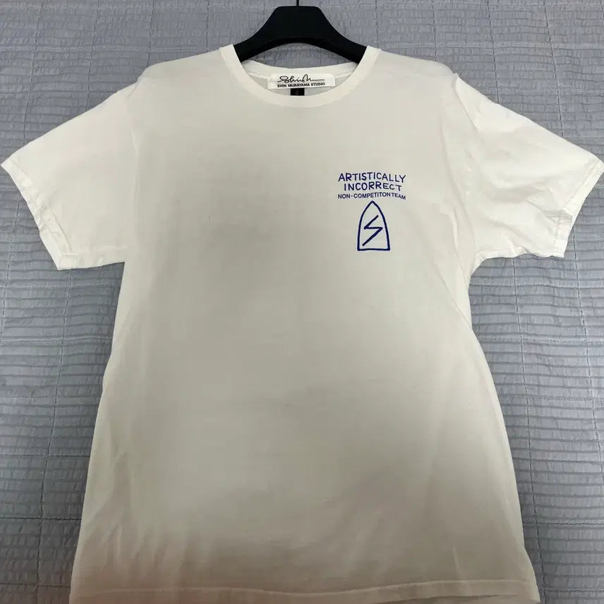 [BUNJANG] Shin Murayama ARTISTICALLY INCORRECT T-shirt (L) / 신 무라야마 ARTISTICALLY INCORRECT 티셔츠 (L)