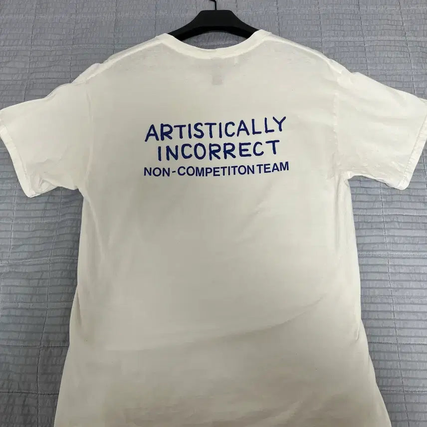 [BUNJANG] Shin Murayama ARTISTICALLY INCORRECT T-shirt (L) / 신 무라야마 ARTISTICALLY INCORRECT 티셔츠 (L)