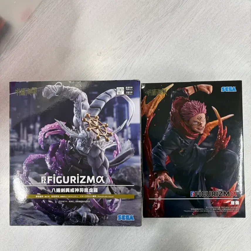 [SOLD OUT] (택포 일괄 미개봉)세가 주술회전 피규어리즘 스쿠나/마허라 피규어 판매